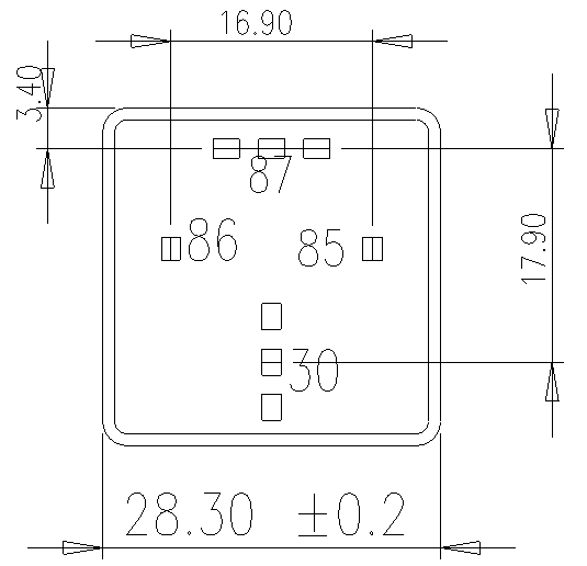 Цепь PCB электрических реле JD1914 80A 12VDC мини силы автоматическая
