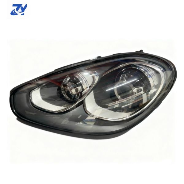 High Configuration LED Black Matrix Headlight Assembly for Porsche Cayenne 2015-2018 GTS