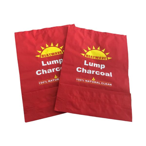 Подгонянные сумки Kraft печати логотипа бумажные пакуя для упаковки угля