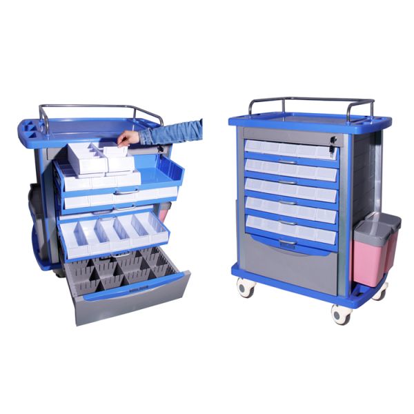 Hospital Patient Cart Medicine Trolley