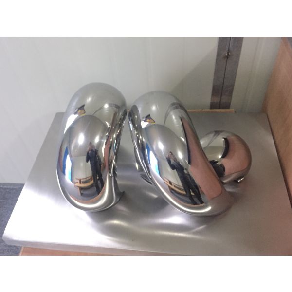 OEM Home Decor Sculptures Abstract Mirror Polished Stainless Steel Sculpture