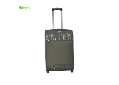 Polyester Travel Suitcase Soft Sided Luggage with in Line Skate Wheels