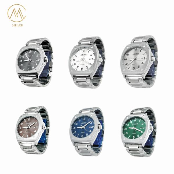 ML-1114 Analog Quartz Watch with Stainless Steel Display Type