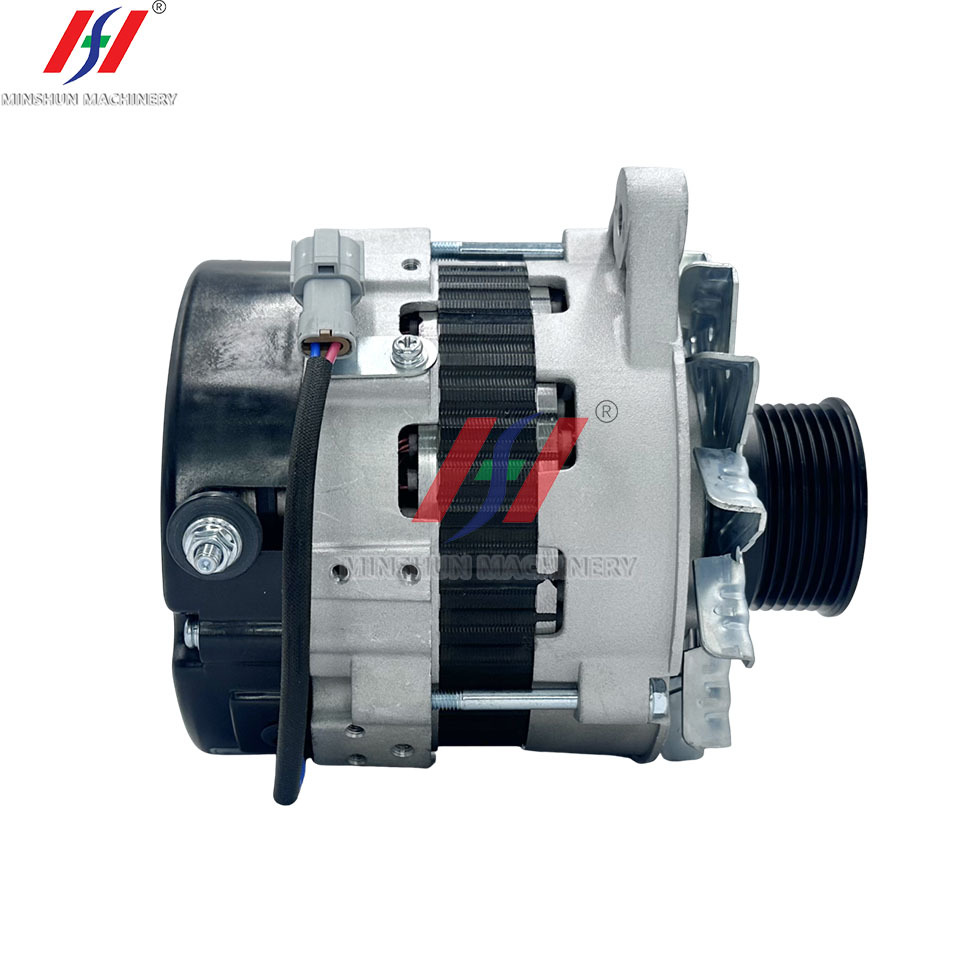 87709229 Alternator For Isuzu 4JJ1 Engine, CX130B, CX130C Excavators, 24V 50A