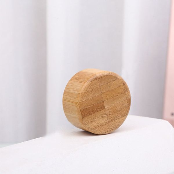 500ml Size Customized Logo Glass Sports Water Bottle BPA Free Bamboo Lid