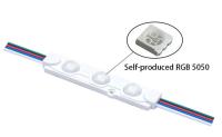 DC12V impermeable 0.72W RGB llevó las luces SMD5050 del módulo