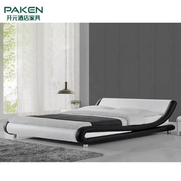 Modifique la cama sucinta del estilo para requisitos particulares de Furniture&Fashionable del chalet del dormitorio moderno de los muebles