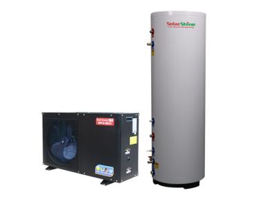 Air Source Split Heat Pump Water Heater Galvanized Sheet Housing Material