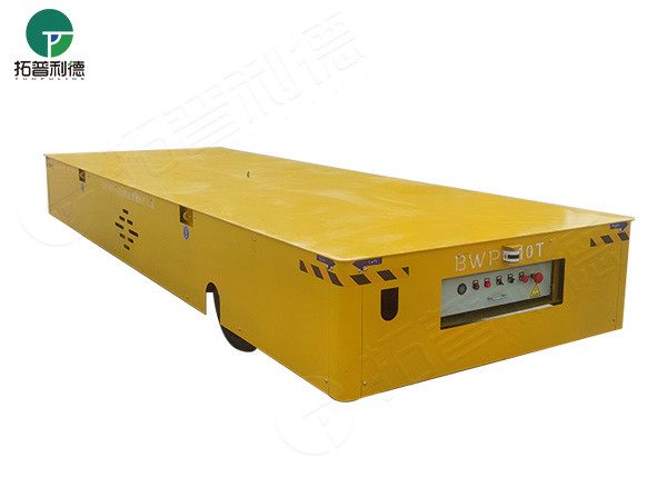 Factory 60t transfer battery powered steerable heavy duty cart