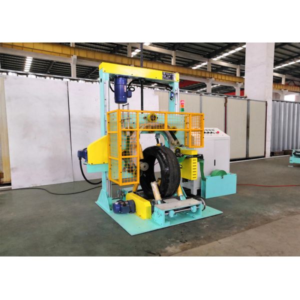 Large Diameter Cable Wrapping Machine , Fully Automatic Wrapping Machine