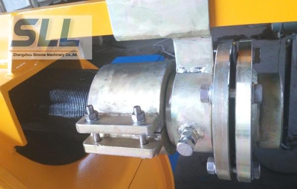 12m³/H Capacity Industrial Hose Pump / Squeeze Pump Concrete No Pollution