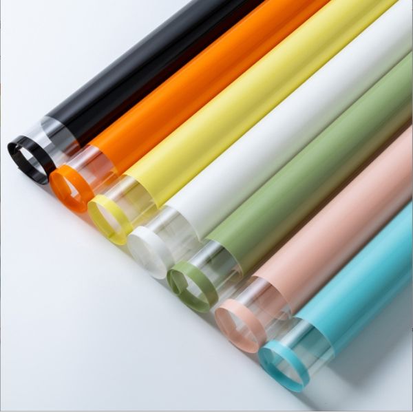 Papier d'emballage pour la fête de Qixi: papier pur, papier d'emballage de fleurs, papier d'emballage cadeau de fleuriste, papier de fleurs, cellophane étanche