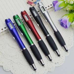 2015 hot-selling high quality LED light ballpen，Ballpen with touch screen and LED light