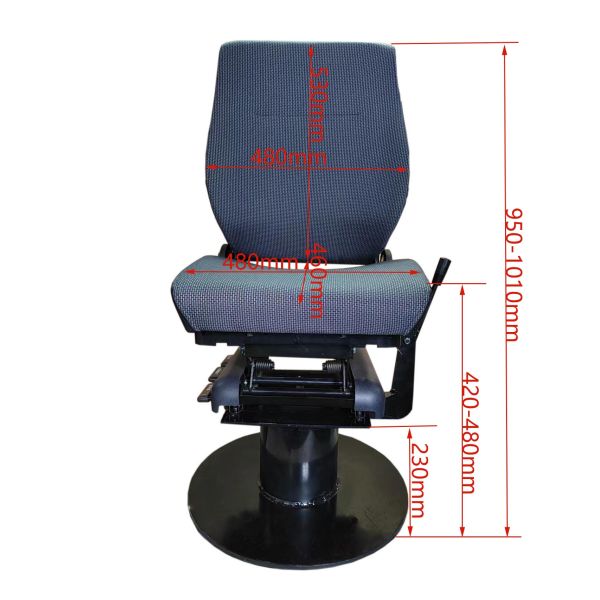Поворачивающиеся статические сиденья Сиденья водителя для двигателей внутреннего сгорания Ремонт железнодорожных автомобилей Сиденье транспортного средства