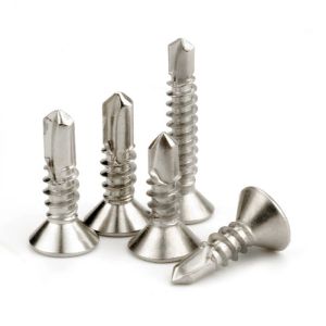 DIN7504P Zinc Plated Countersunk Head Self Drilling Screw for Metal-to-Metal Fastening
