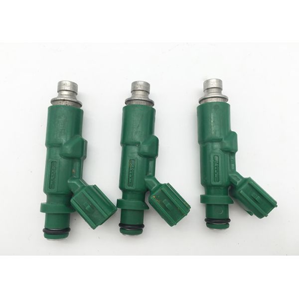 2 Pins Denso Flow Matched Automotive Gasoline Fuel Injectors 23250-21020 23209-21020