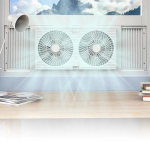 Ventilador de escape para el techo del hogar 9 pulgadas Doble ventana inversa