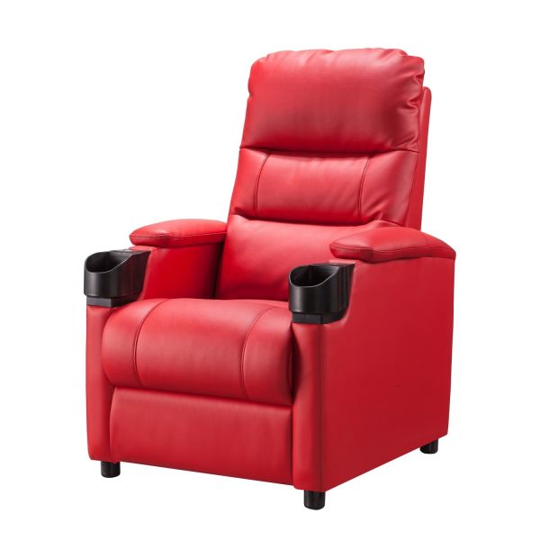 Sturdy Construction Movie Room Seating With Genuine Leather Safety And Stability