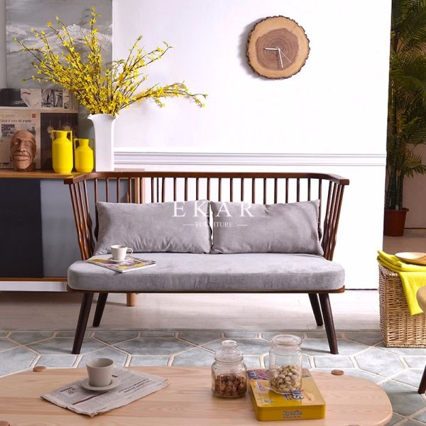Italy Modern Designs Wooden Fabric New Model Corner Sofa