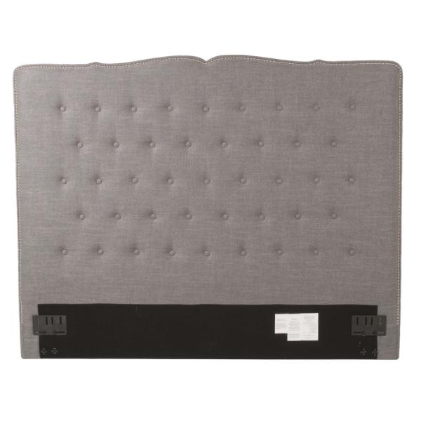 High Quality Antique French Style LouisTufted Headboard Upholstered King Size Bed Headboard