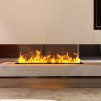 700/800/1000mm Fausse flamme cheminée à vapeur d'eau cheminée électrique 3D