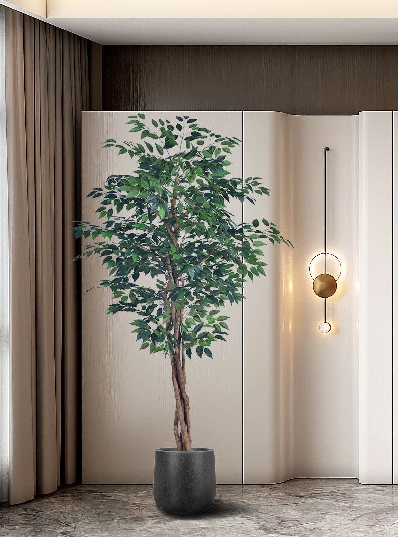 artificial ficus tree 6ft, artificial banyan tree for decoration