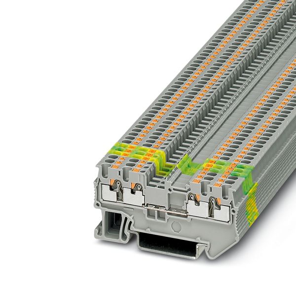 Phoenix Contact Push-in Connection Din Rail Terminal Blocks 500V 17.5A Feed-through Terminal Block