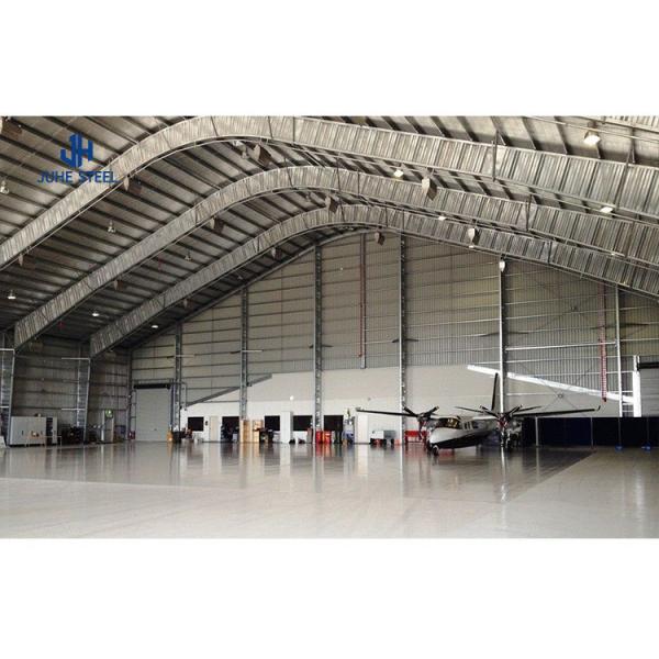 Q235B/Q345B Aço com baixo teor de carbono Estrutura metálica leve pré-fabricada Construção de hangares de aeronaves