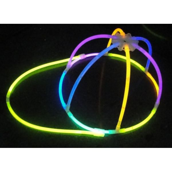 Christmas Party Decoration Multi Colored Glow Stick Cap with 6-12 Hours Glowing Time