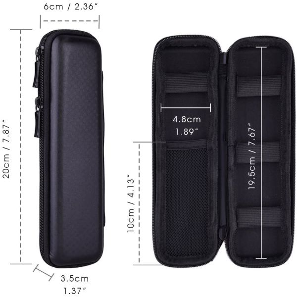 Lightweight and Sturdy EVA Pencil Case Featuring Cut Foam Interior and Elastic Bands for Organized Storage and Easy Access