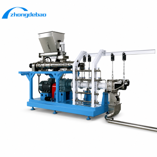 500 kg/h Floating Fish Feed Extruder — Wet-Type Twin-Screw Feed Extruder