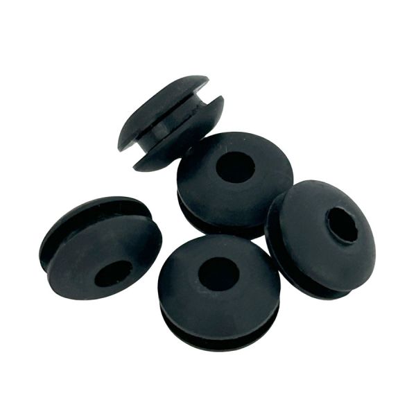 Custom Logo Flat Bottomed Cone Silicone Grommet for High and Low Temperature Resistance in Durable Material