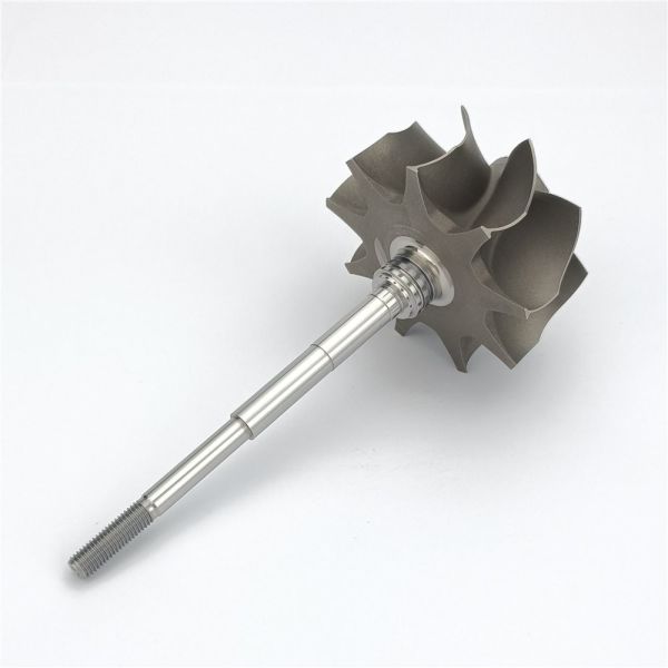 GT35R GTX3582R  Turbo Spare Parts Wheel Shaft For 62.35mm X 68mm 9 Blades Turbochargers