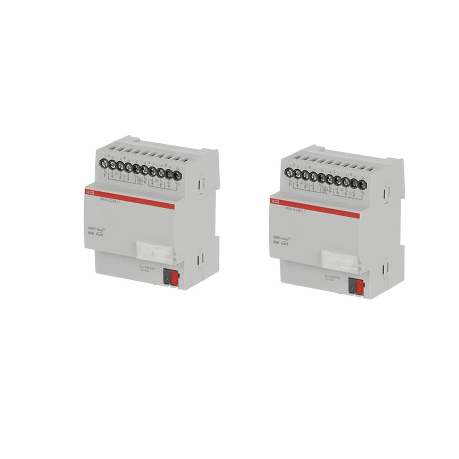 JRAS/4.230.1.1 ABB Blind/Shutter Actuator 4-Fold 230V AC Multi-Zone KNX Window Blind Control Unit