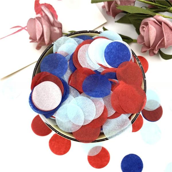 Multicolour Circle Paper Confetti Shooter Color Smoke Effect