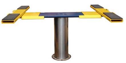 Hydraulic Ground Hidden Design Single Post Car Lift 3500kg For Car Washing 