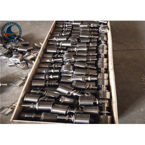 Continuous Slot Water Filter Nozzles Johnson Profile Wire Screen Stainless Steel