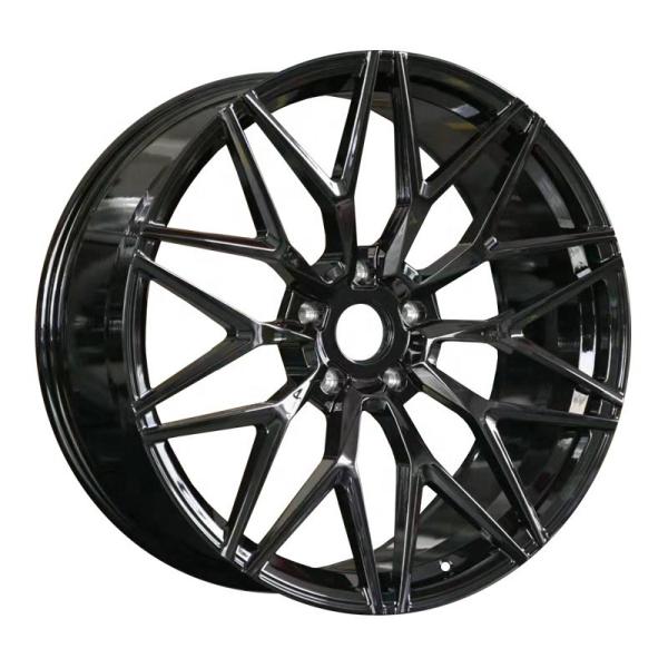 18 inches black Brown polish 5 * 112 aluminum alloy forged car wheels
