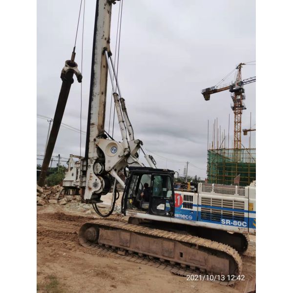 San SR150C SR280C SR250C XR150D XR180 XR280 XR400 XR360D Soilmec Rotary Rig with SR250