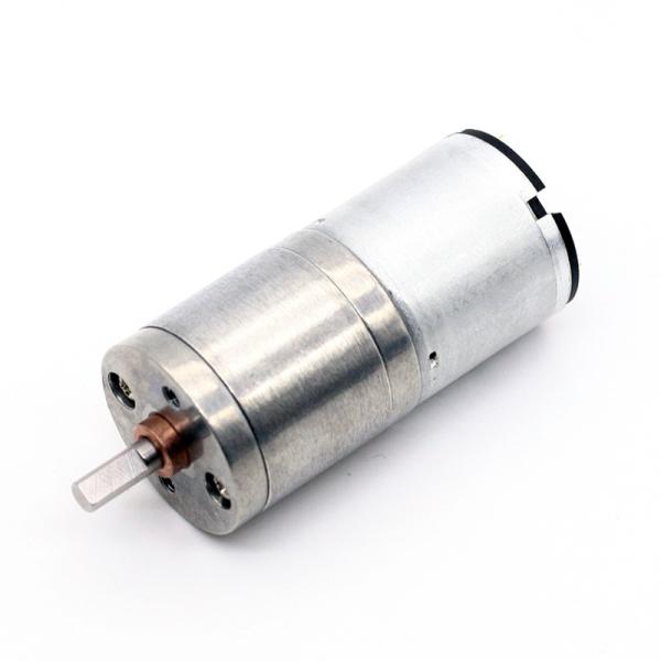 Small Pinion Gear For Dc Motor JGA25-340 12V 177RPM 1:45 12v Mini 25mm Electric Dc Motor