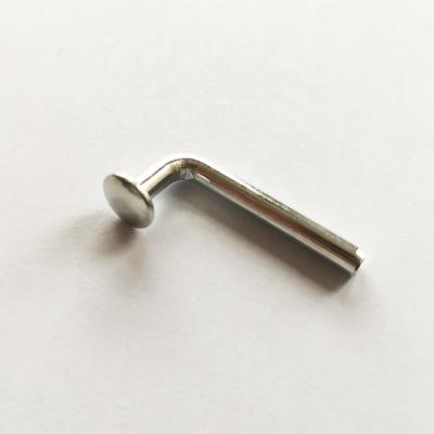 Medium Duty Shelving Beam Ends Safety Pin with 5mm Diameter and Galvanized Finish