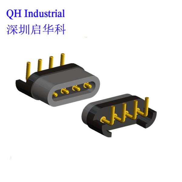 4Pin 1A 2A 3A 5A Smart Wearable Device Smart Home Application Device Male Female Pogo Pin Magnetic Charger Connector