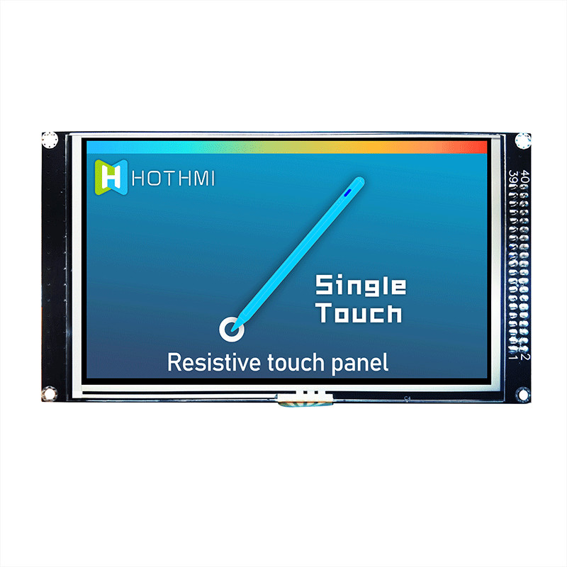5,0 панель модуля дюйма 800x480 IPS сопротивляющаяся TFT с доской регулятора LCD
