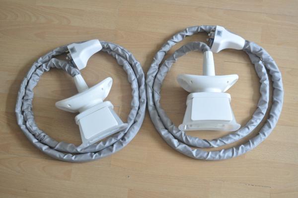 Fat Reduce Cryolipolysis Slimming Machine Led Light 2 Handpieces can work together