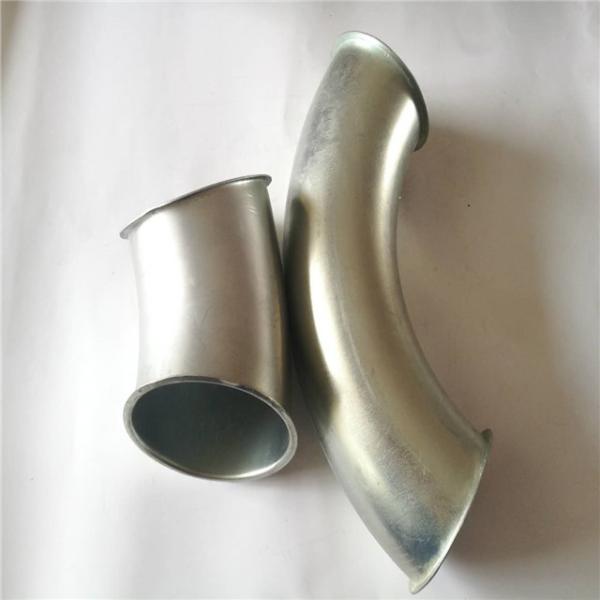 Seamless Carbon Steel Pipe Elbow , Weldable Metal Pipe Connectors 0.2~2.63mm