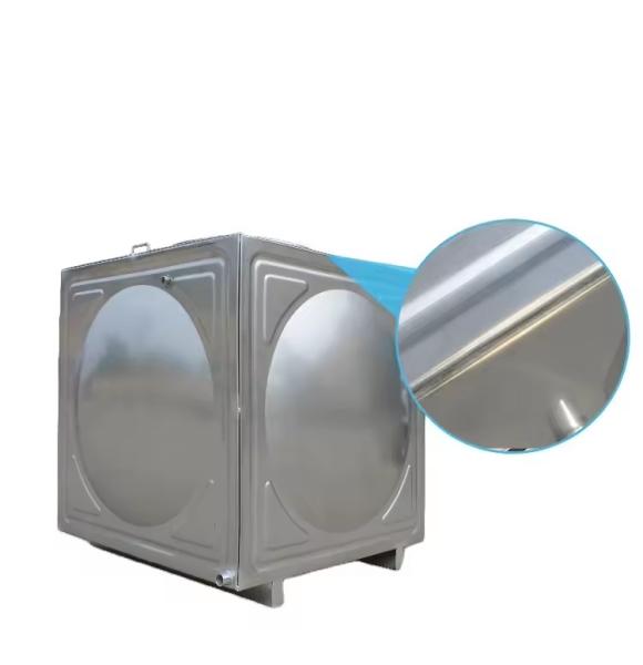 10000 Liter Segmented Stainless Steel Sectional Water Tank Customized Large Sized