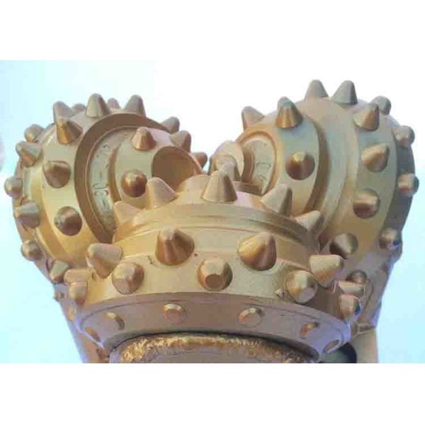 6⅝ API Reg 12-1/4 Tricone Rock Bit 3 Nozzles For Water / Oil Drilling