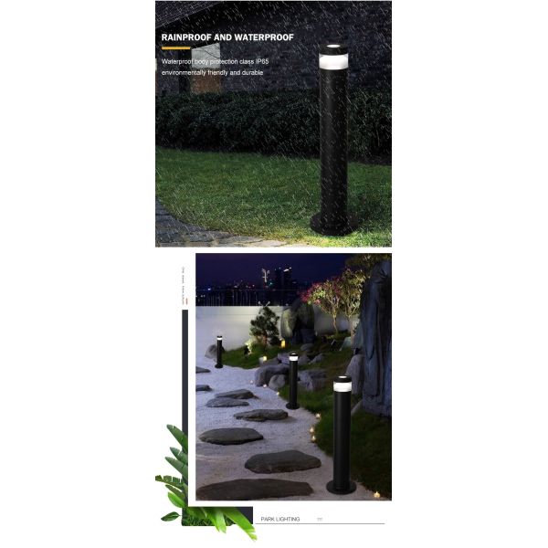 на открытом воздухе света лужайки 6В с классическим круглым снабжением жилищем 3 лет гарантии АК100-240В