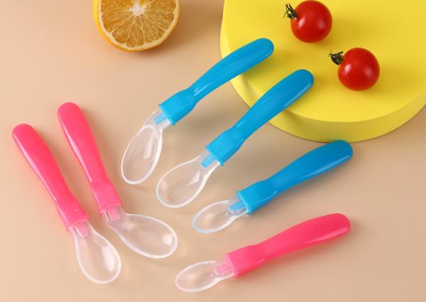 silicone baby spoon baby feeding spoon for infants spoons baby utensils