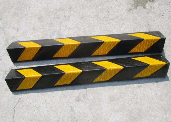 800mm Rubber 4 Reflective Film Wall Corner Bumper Guard